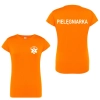 T-shirt -  pielęgniarka koszulka medyczna damska pomarańczowa